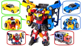 HelloCarbot GiantLoader Assemble Loader SonicBoom Pager 3 Vehicles Robot Transformation