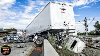 Totale Fehlschläge Bei Der Arbeit 2024 | Extremer Moment Des Überladens Eines Lkw-ausfalls Vor