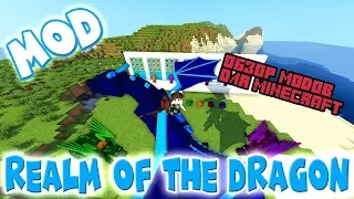НОВЫЕ КРУТЫЕ ДРАКОНЫ. Обзор модов для Minecraft [1.12.2] Realm of the Dragon