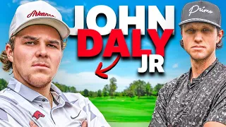 I Challenged John Daly Jr. to a Golf Match!