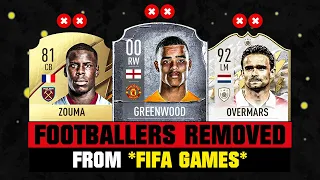 Footballers REMOVED from FIFA! ❌😲 ft. Mason Greenwood, Zouma, Overmars... etc