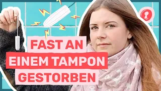 Toxisches Schocksyndrom: Wann ein Tampon gefährlich werden kann 😣🩸| Auf Klo