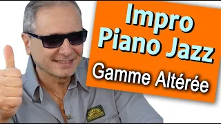 La gamme altérée dans l'improvisation Piano jazz (TUTO PIANO JAZZ GRATUIT)