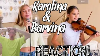 Karolina Protsenko & Barvina  -  Havana (Cover) REACTION! 🔥