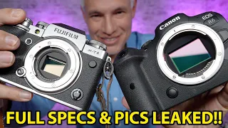 Fujifilm X-T5 + Canon R6 Mk II SPECS & PICS!