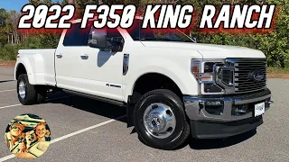 NEW 2022 FORD F350 KING RANCH DUALLY 6.7L: Super Duty Truck of America- Why Wait For 2023? 720A