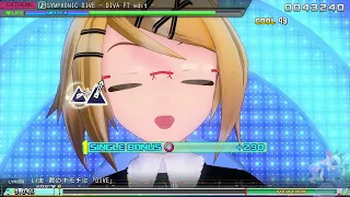 【Project DIVA MEGA39's＋】SYMPHONIC DIVE  -DIVA FT edit - 【PERFECT】