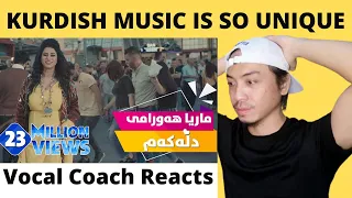 Marya Hawrami - Dlakam Vocal Coach Reaction | Kurdish Music