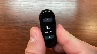 Mi Band 5 Incoming Call