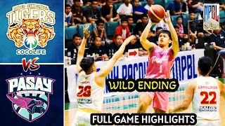 MPBL HIGHLIGHTS | PASAY VOYAGERS vs DAVAO OCCIDENTAL TIGERS | 2024 MPBL SEASON #mpbl2024