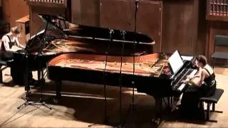 Anastasia and Liubov Gromoglasova Piano Duet "Danse Macabre"
