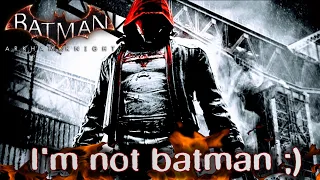 CAUGHT EM in the wrong HOOD! (Batman Arkham Knight Redhood DLC)