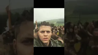 Alex Høgh Andersen behind the scenes