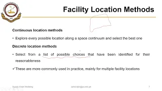 02_0_ P1 Importance of Facility Location Decision and Center of Gravity Method