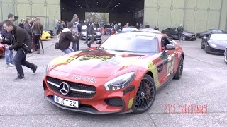 3 x Gumball 3000 Mercedes-AMG GT S making noise!!