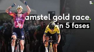 Ai, Lorena Wiebes juicht te vroeg en zo wint Marianne Vos de Amstel Gold Race