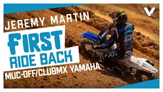 Jeremy Martin's First Ride with ClubMX Yamaha