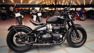 รีวิว Triumph Bobber Bonneville ขี่แล้วโคตรเก๋า ราคา 4xx,xxx บาท | ขาย Bigbike & Superbike