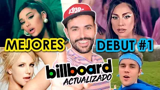 TOP CANTANTES CON MAS CANCIONES DEBUT NUMERO 1 HOT 100 BILLBOARD ACTUALIZADO Nov 2020 | Wow Qué Pasa