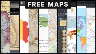 Free Maps🌎10 Websites to Bookmark Now