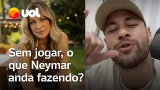 O que o Neymar faz enquanto não volta a jogar? Rebatendo Luana Piovani, furando pneus, cruzeiro...