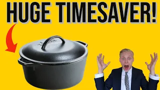 Lodge Cast Iron Dutch Oven (How To Use It✅)