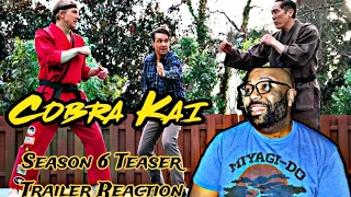 COBRA KAI SEASON 6 OFFICIAL TEASER TRAILER REACTION