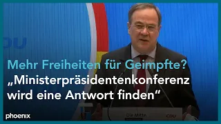 CDU: Pressekonferenz mit Armin Laschet