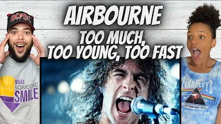 JUST LIKE AC/DC!| FIRST TIME HEARING Airbourne  - Too Much , Too Young, Too Fast REACTION