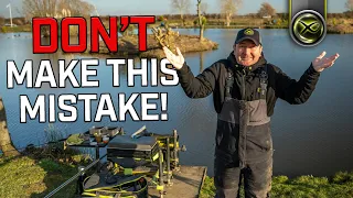 DON'T MAKE THESE MISTAKES! | Jamie Harrison's Winter Feeder Session!