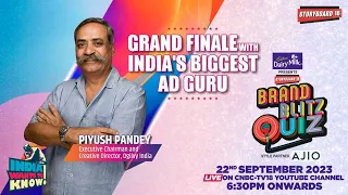 LIVE: Brand Blitz Quiz: National Finale with Piyush Pandey | Storyboard18 | CNBC TV18