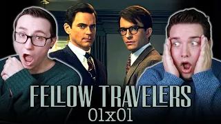 FELLOW TRAVELERS *REACTION* 01x01 "YOU'RE WONDERFUL" Oh THIS is GAY gay!!! FIRST TIME WATCHING