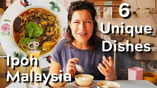 IPOH MALAYSIA FOOD TOUR! 6 Dishes you HAVE to eat! Where to Eat Malaysian Street Food & Restaurants