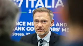 G-7-Treffen in Italien: Lindner warnt vor Handelskrieg mit China