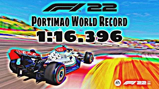 F1 22 Portimao World Record And Setup! 1:16.396