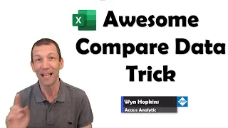 An awesome trick to compare 2 Excel ranges and flag the differences