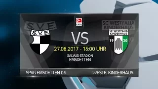 HEIMSPIEL - Spiel der Woche #3 / Emsdetten 05 - Kinderhaus