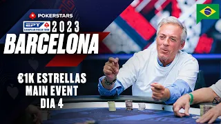 EPT BARCELONA 2023: €1K ESTRELLAS MAIN EVENT – DIA 4 ♠️ PokerStars Brasil