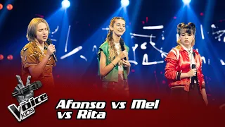 Afonso Albuquerque VS Mel Monteiro VS Rita Sales | Batalha | The Voice Kids