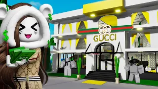 HO APERTO IL PIU GRANDE NEGOZIO GUCCI SU BROOKHAVEN ROBLOX!