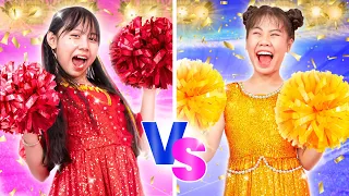 Baby Doll & Friend In One Colored Dance Challenge! Who Will Be The Winner? | Baby Doll And Mike