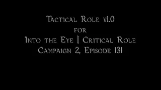 c2e131 Tactical Role
