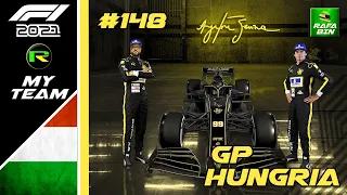 FOCO TOTAL NA CORRIDA - F1 2021 MY TEAM 50% GP HUNGRIA #148