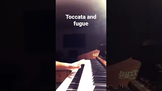 Toccata and fugue on Yamaha e45 electrone organ