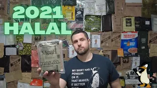 MRE Review 2021 Halal Saag Chole with Lamb!