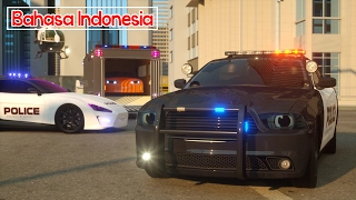 Mobil Polisi Sersan Cooper ( bahasa indonesia ) - Real City Heroes (RCH) - Videos For Children