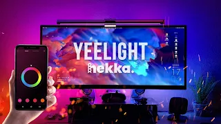 RGB Лампа Hekka Yeelight YLTD003 - Cветодиодная RGB лампа для монитора / Razer Chroma