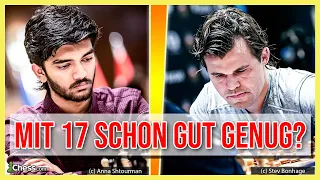 Kann der 17-jährige Gukesh D gegen Magnus Carlsen mithalten?