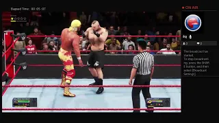 Hulk Hogan vs. Brock Lesnar WWE2K20