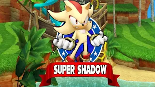Sonic Dash - Super Shadow Unlocked New Character Unlocked & Fully Upgraded Mod - All 68 Characters